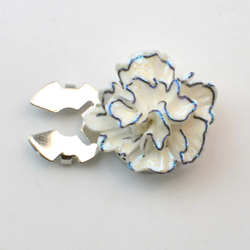 1 Pair Mini Pearls Owl Snap-On Shirt Button Covers - Image 14