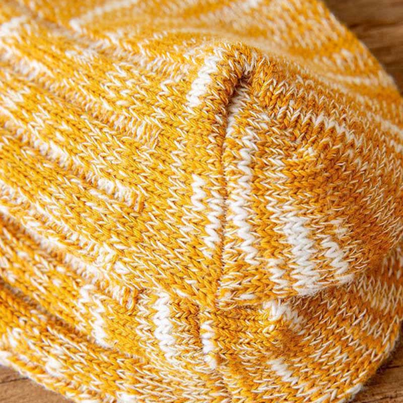 10 Pairs of Snowflake Print Striped Crew Socks - Image 10