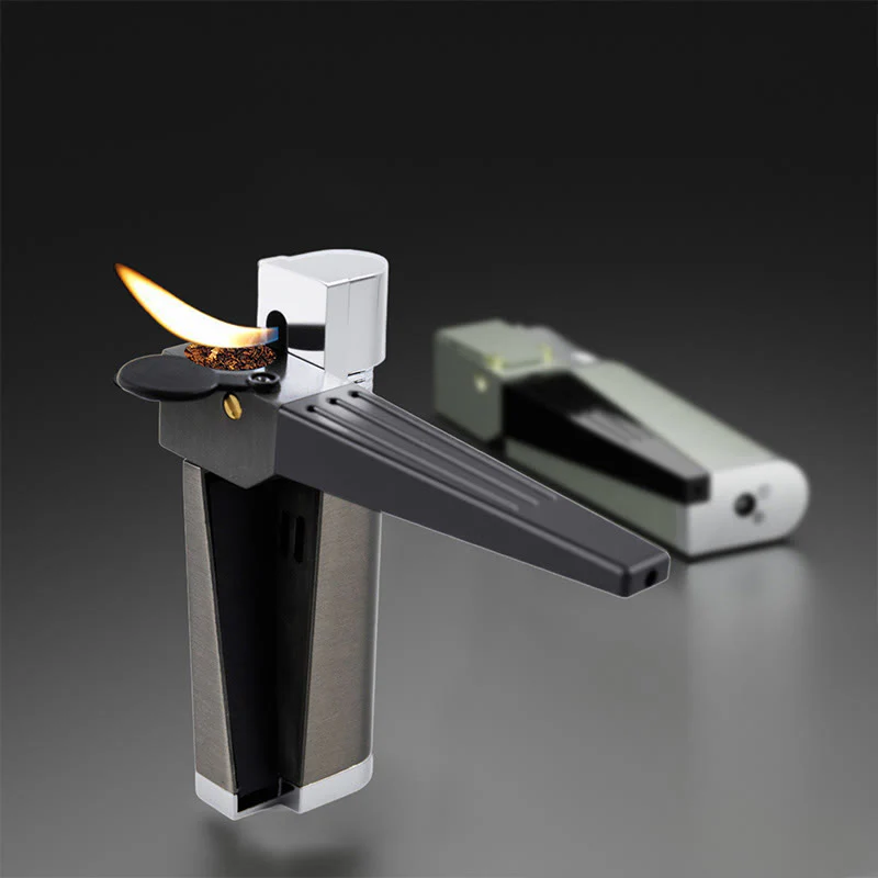 2-in-1 Creative Folding Pipe Butane Lighter