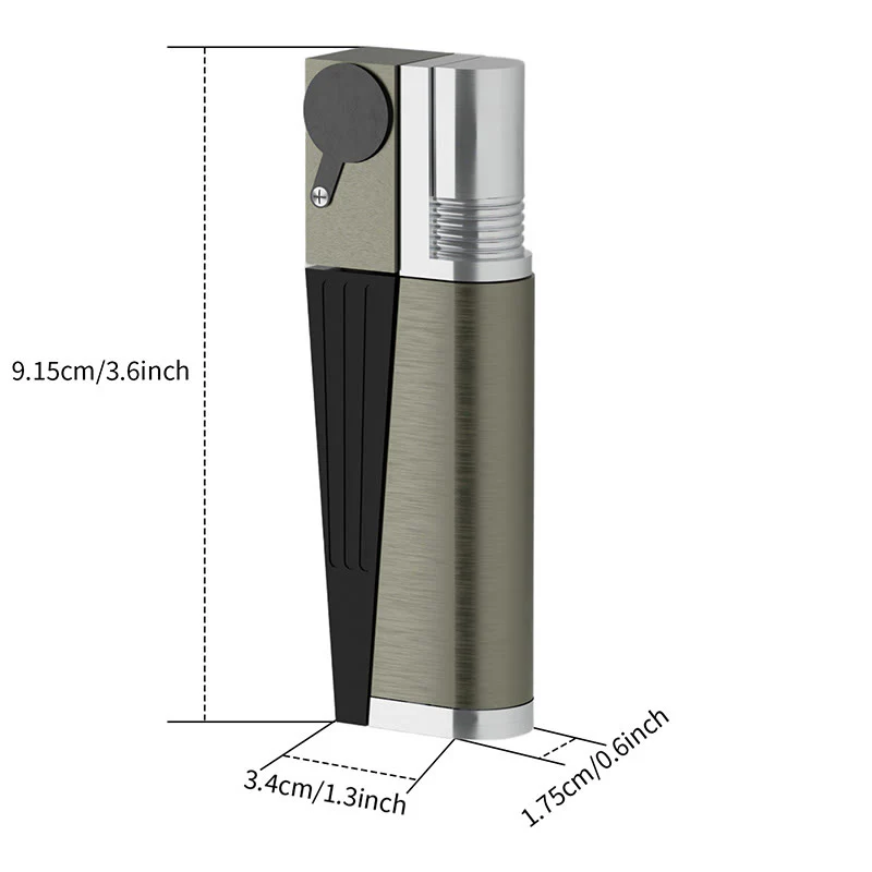 2-in-1 Creative Folding Pipe Butane Lighter - Image 8