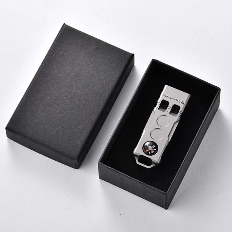 2-in-1 EDC-Tool Dual Tube High Decibel Survival Compass&Whistle - Image 8