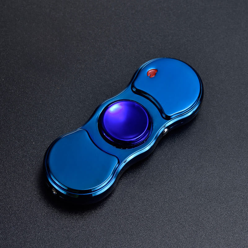 2-in-1 Fingertip Gyro LED Colorful Light Electronic Lighter - Image 5