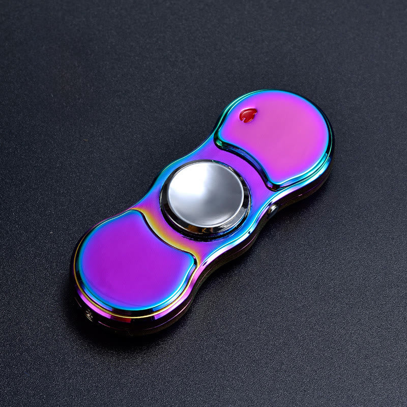 2-in-1 Fingertip Gyro LED Colorful Light Electronic Lighter - Image 6