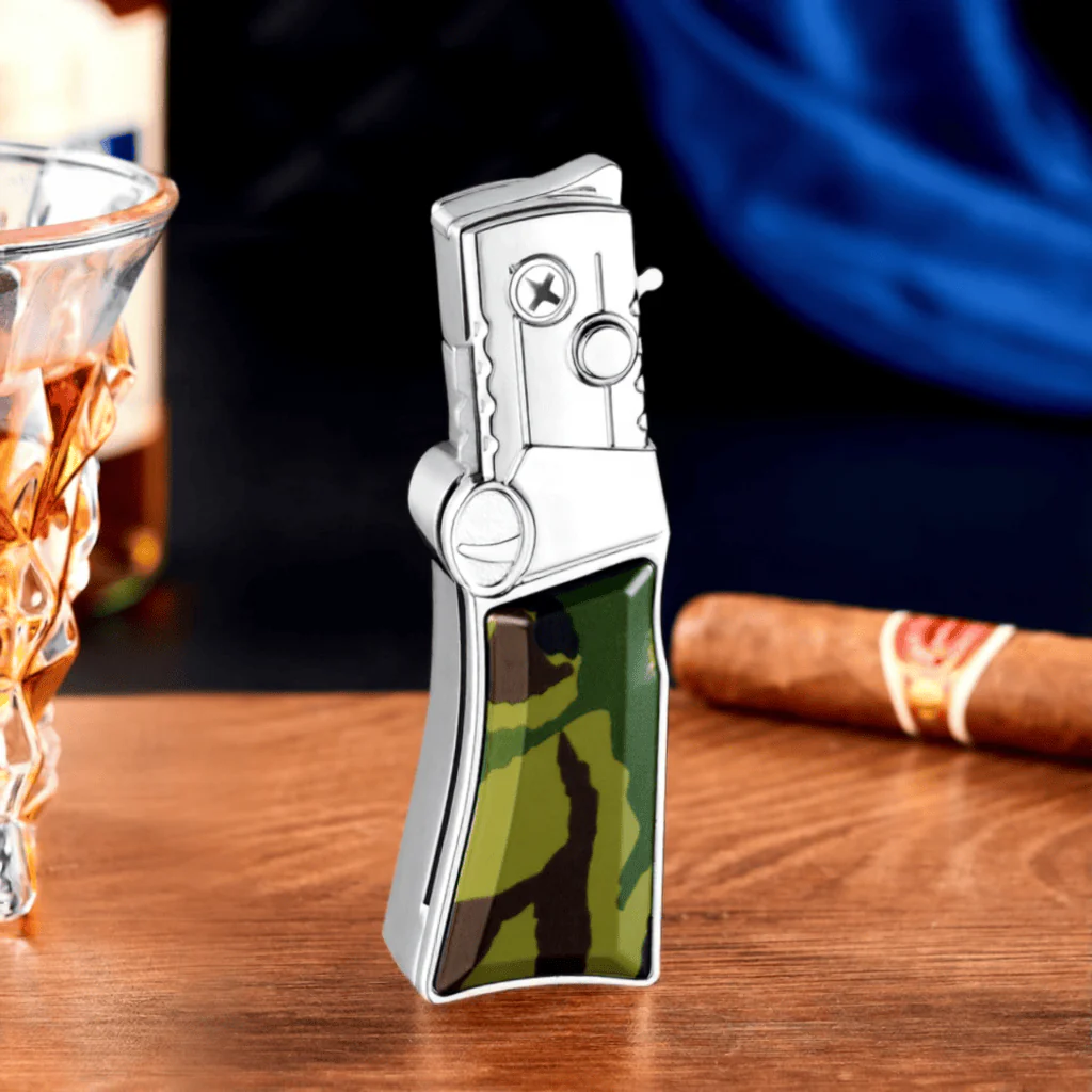 2 In 1 Portable Multifunctional Folding Knife Lighter - Image 13
