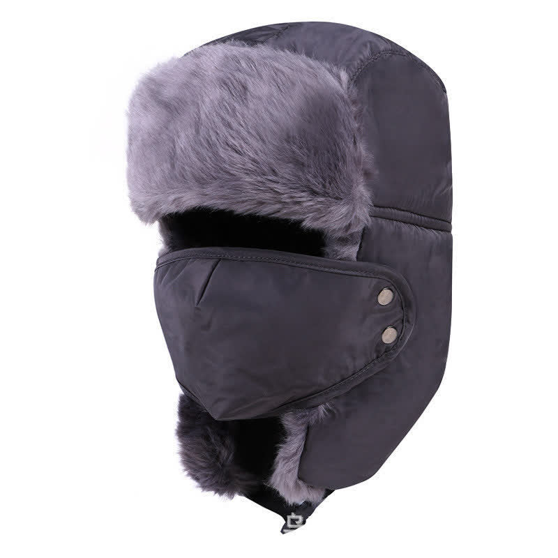 2Pcs Mountain Climbing Face Mask Trapper Hat Set - Image 5