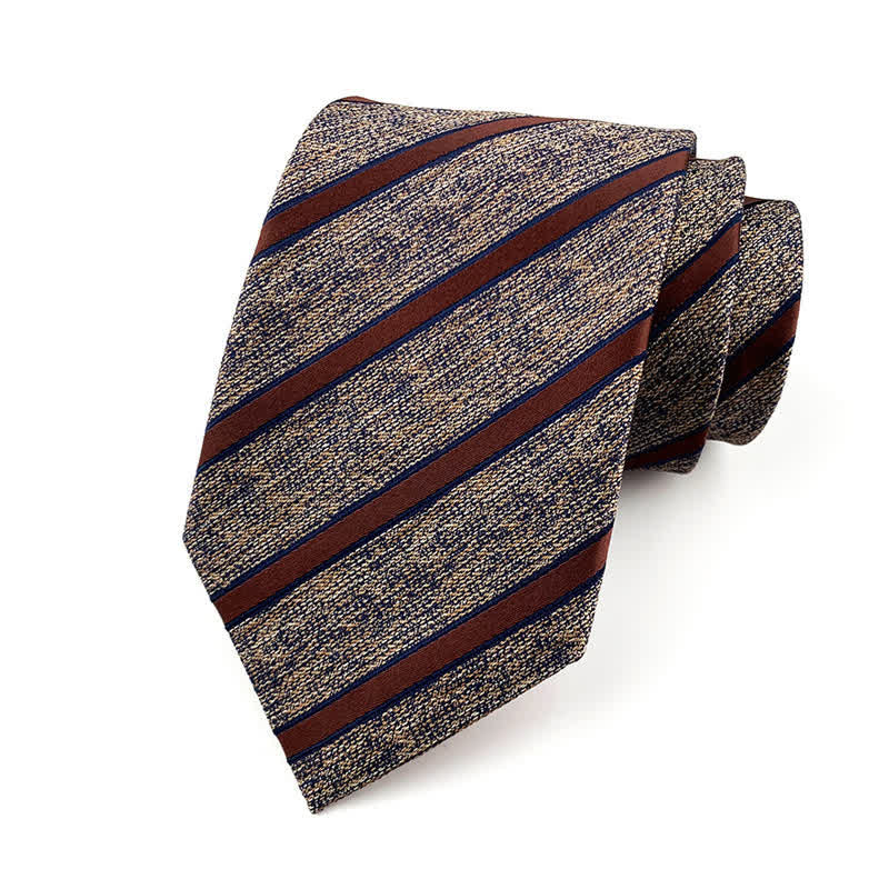 Men's Classic Thin Striped Necktie - Image 7