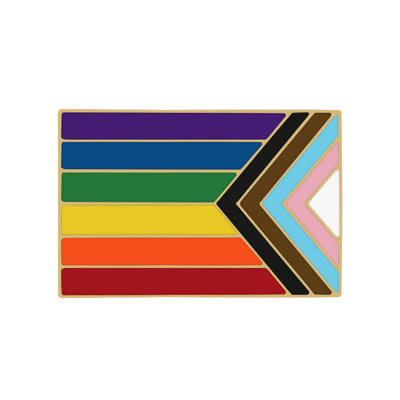 3Pcs Show Your Pride Rainbow Flag Brooch - Image 9