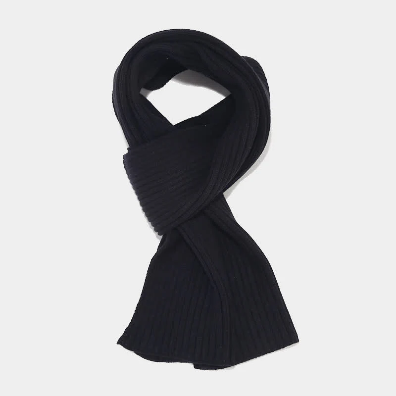3Pcs Unisex Classic Versatile Hat Scarf Gloves Set - Image 15