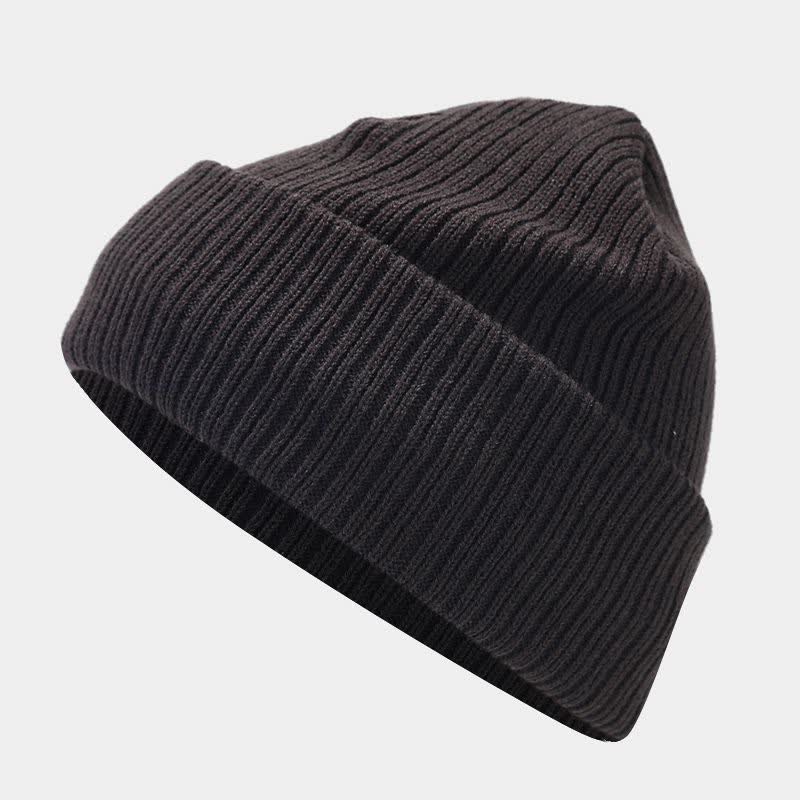 3Pcs Unisex Solid Color Twill Hat Scarf Gloves Set - Image 18
