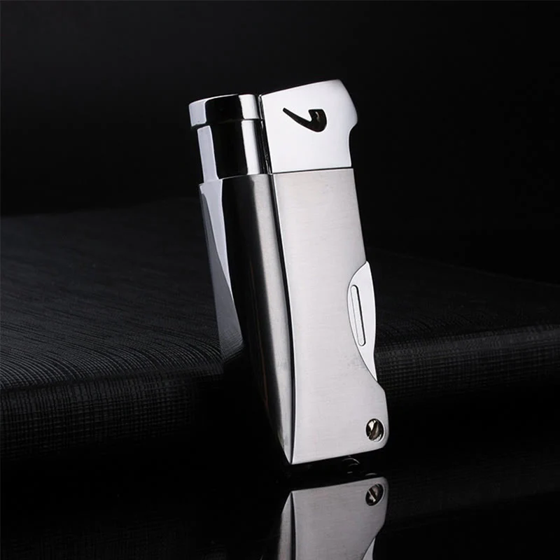 4 in 1 Pipe Special Tools Oblique Fire Refillable Butane Lighter - Image 6