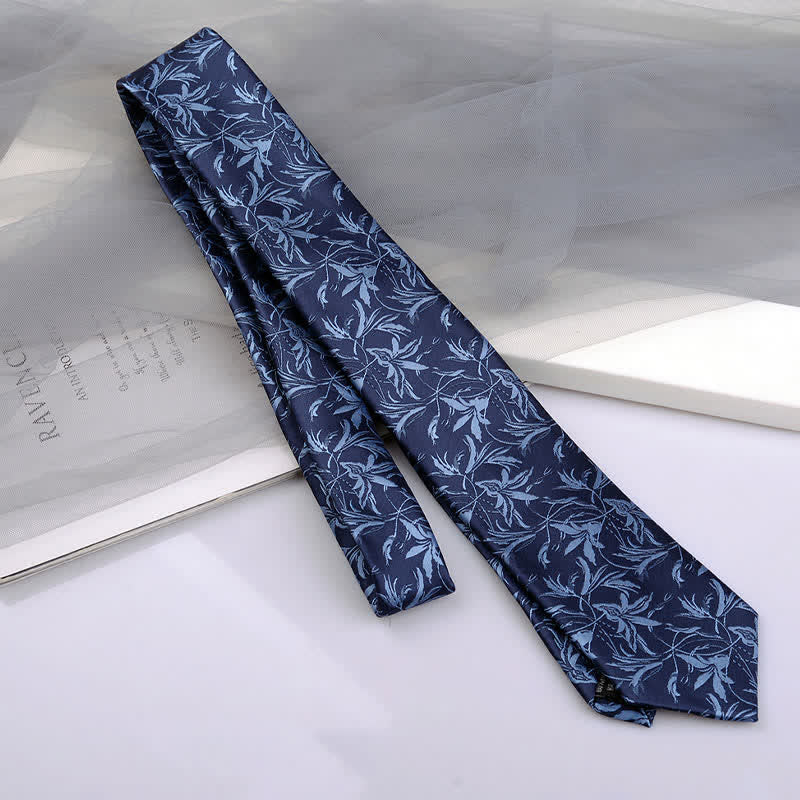 5Pcs Men's Orchids Pttern Gentleman Bow Ties Gift Box - Image 13