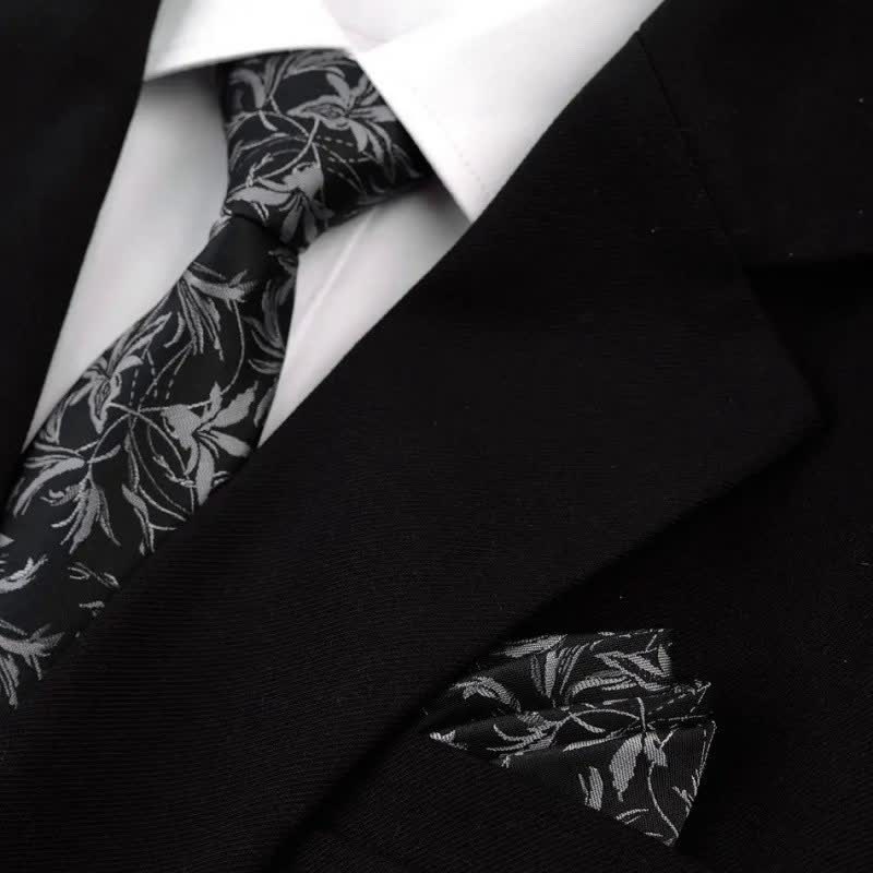 5Pcs Men's Orchids Pttern Gentleman Bow Ties Gift Box - Image 16