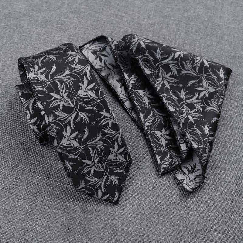 5Pcs Men's Orchids Pttern Gentleman Bow Ties Gift Box - Image 17