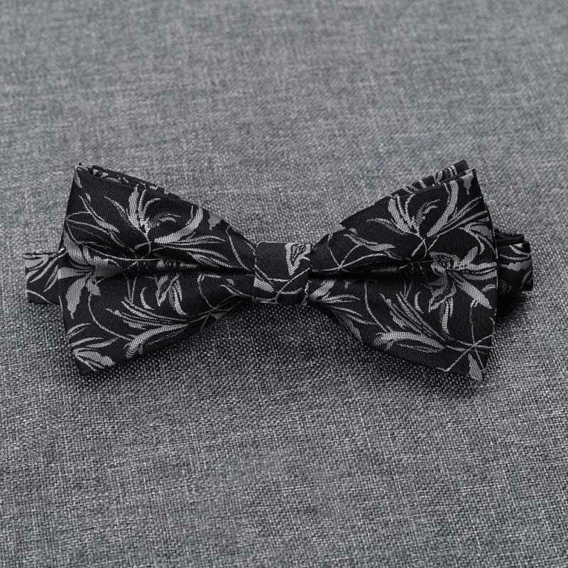 5Pcs Men's Orchids Pttern Gentleman Bow Ties Gift Box - Image 18