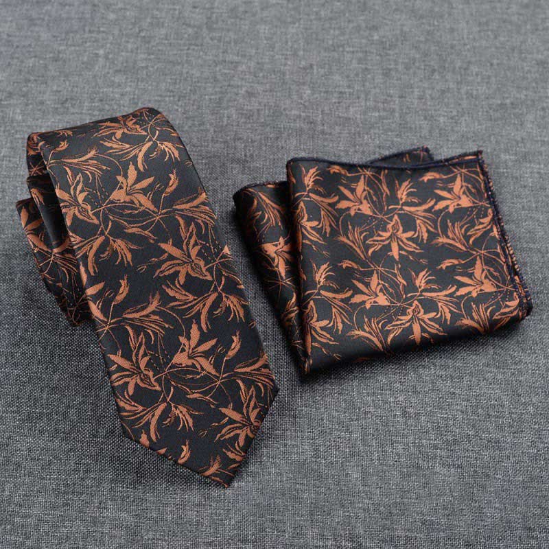 5Pcs Men's Orchids Pttern Gentleman Bow Ties Gift Box - Image 22