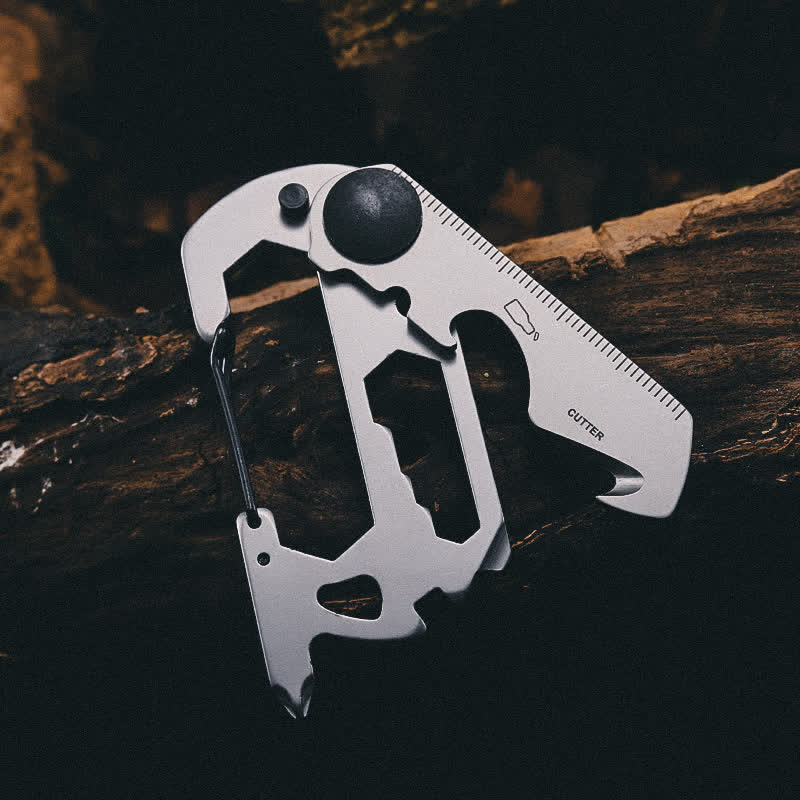 7 In 1 Mult-PurposeClimbing Carabiner EDC Keychain