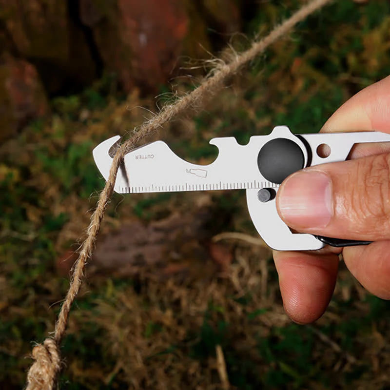 7 In 1 Mult-PurposeClimbing Carabiner EDC Keychain - Image 2