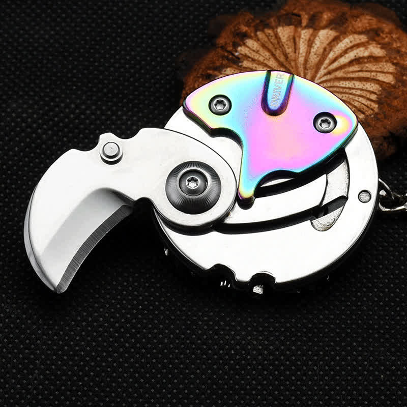 8 In 1 Multi-purpose Knife Scewdriver EDC Tool Keychain - Image 5