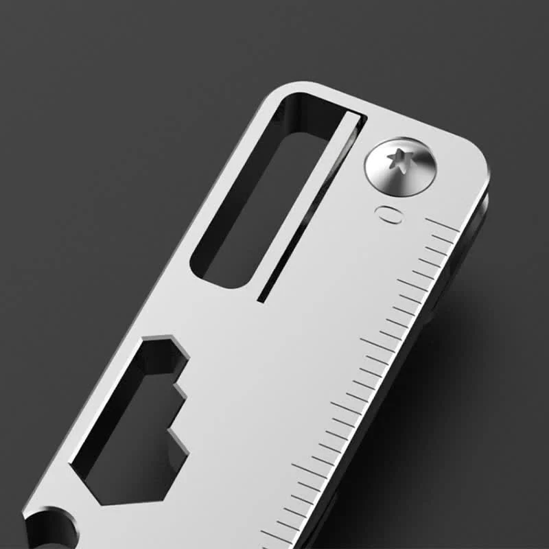 9 In 1 EDC-Tool Multifunctional Folding Mini Knife Keychain - Image 7