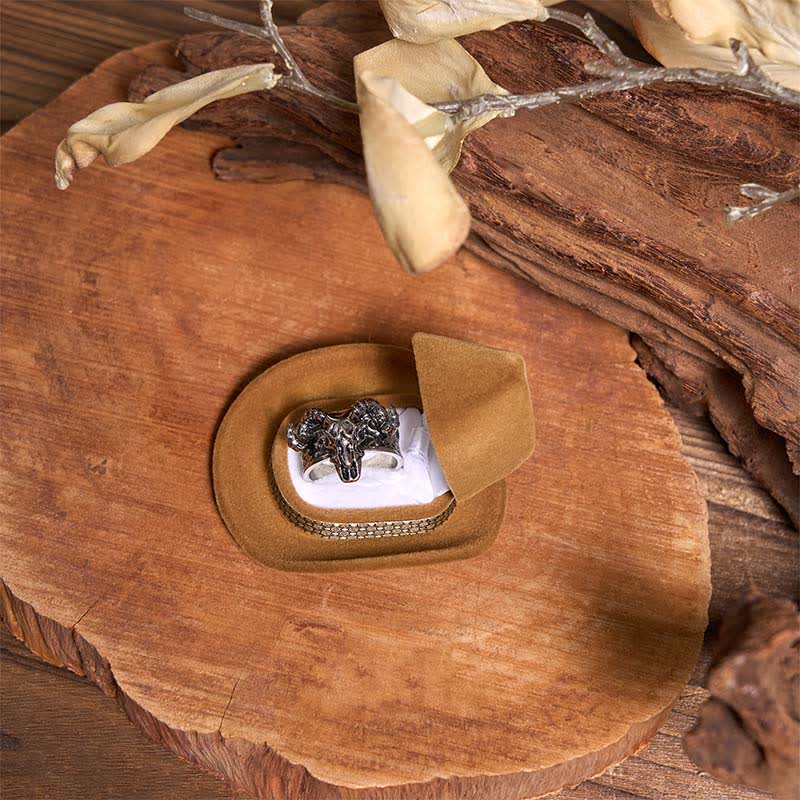 Ace Poker DIY Lighter Buckle Ghost Goat Ring Bundle Set - Image 4