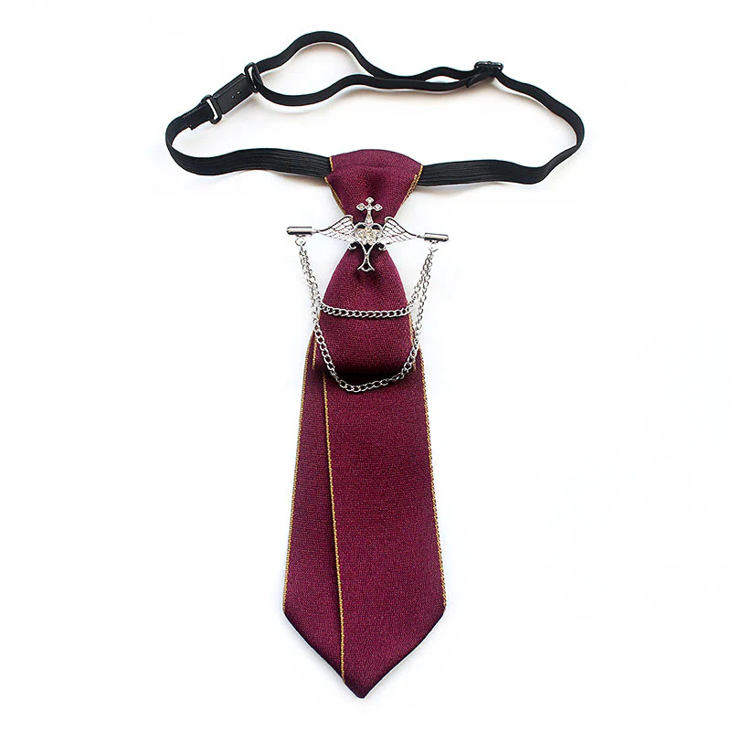 Angel Pre-tied Unisex Necktie With Adjustable Band - Image 5
