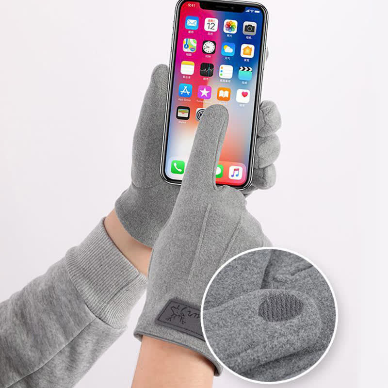 Anti-slip Touch Screen Winter Full Finger Gloves - Image 2