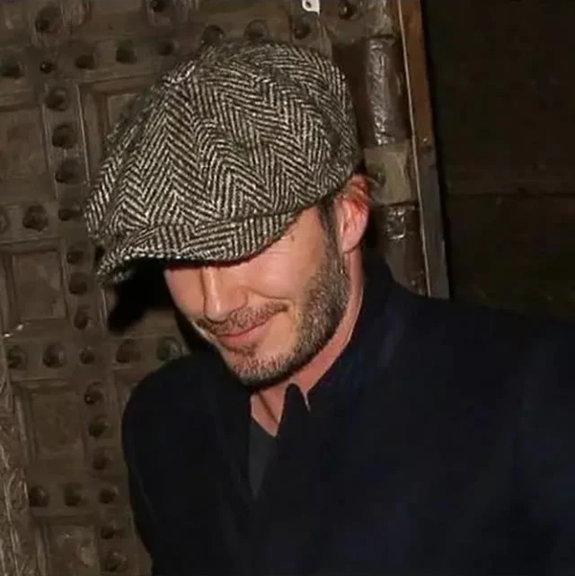 Artist Tweed Octagonal Beret Cap - Image 12