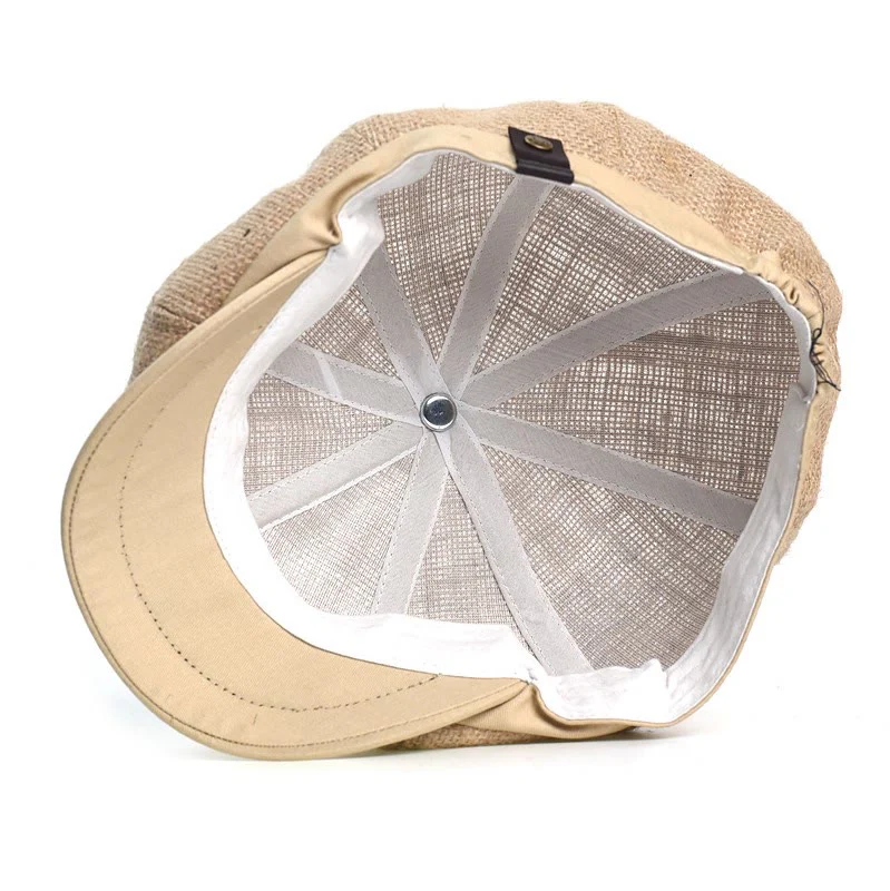 Artistic Retro British Style Breathable Octagonal Beret Hat - Image 2