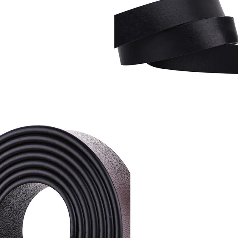 Black Brown Knot Belt Dress Leather Belt For Women - Image 5
