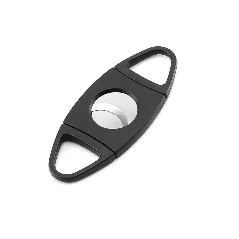 Black Double Blades Scissors Pocket Cigar Cutter - Image 5