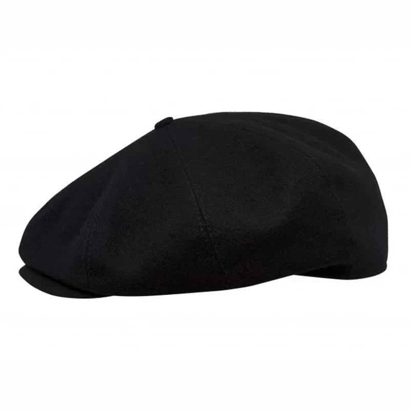 Black Peaky Blinders Octagonal Beret Cap - Image 9