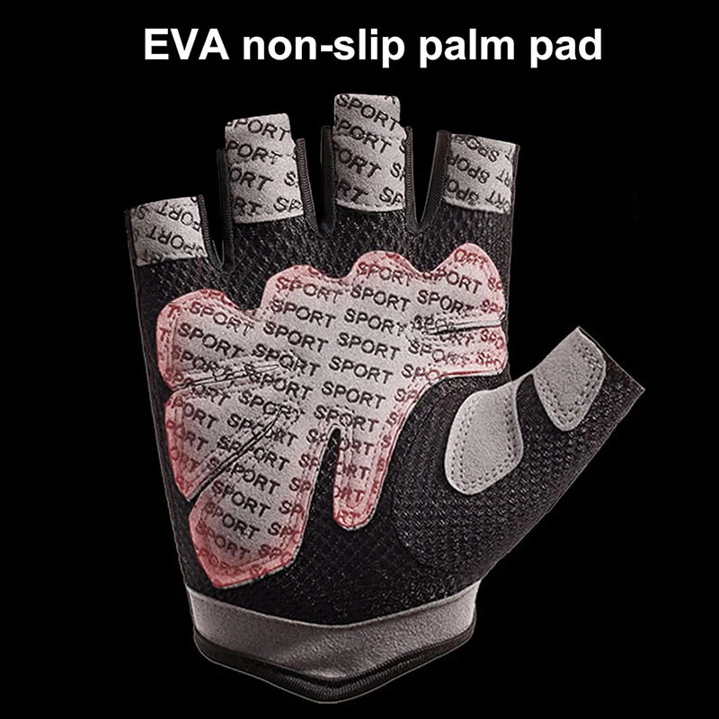 Breathable Lightweight Cycling Lifting Fingerless Gym Gloves - Image 4