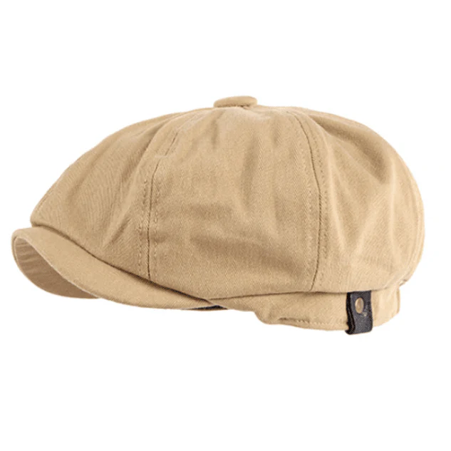 British Newsboy Cotton Octagonal Beret Cap - Image 13