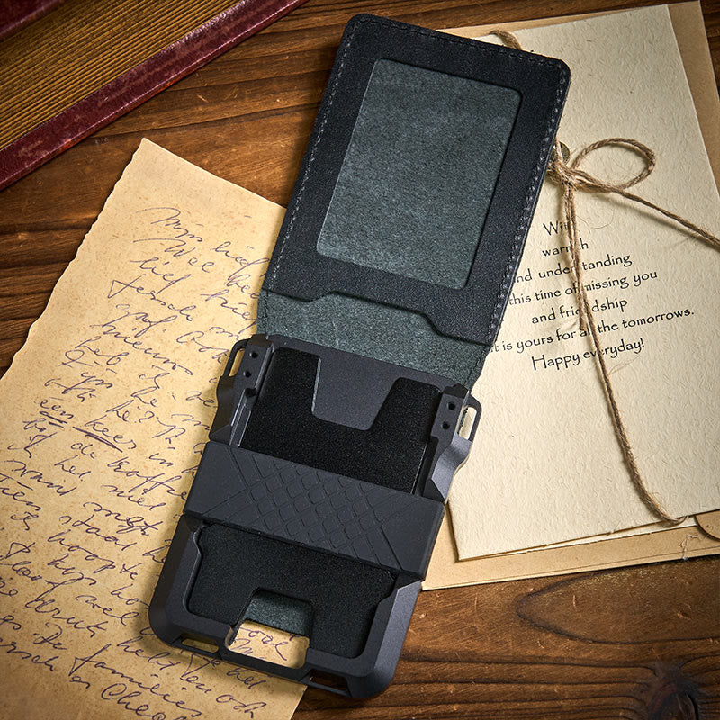 Card Storage Anti-theft Flip Tactical Wallet
