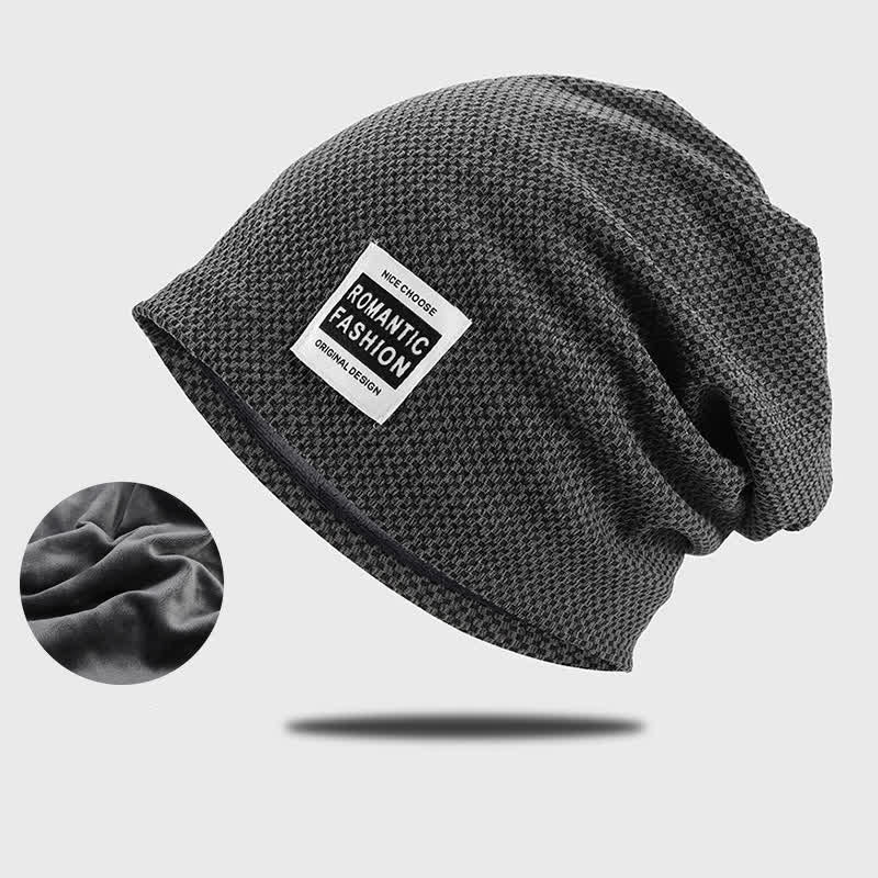Casual Brimless Stretchable Beanie Knitted Hat - Image 11
