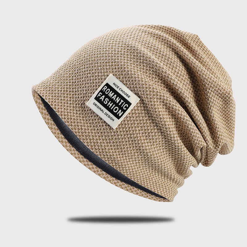 Casual Brimless Stretchable Beanie Knitted Hat - Image 16