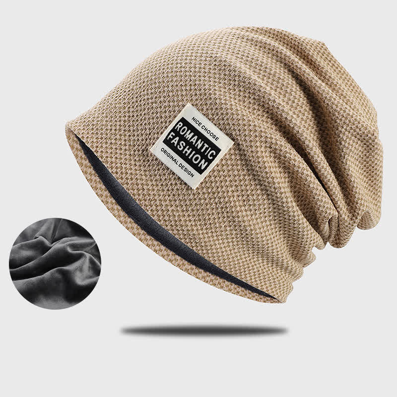 Casual Brimless Stretchable Beanie Knitted Hat - Image 17