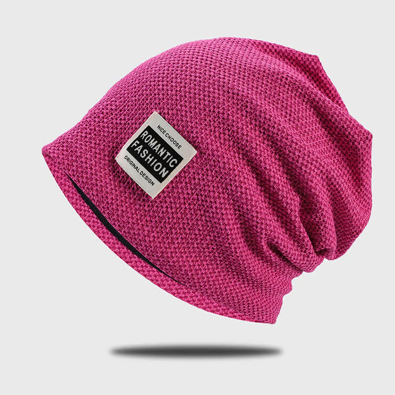 Casual Brimless Stretchable Beanie Knitted Hat - Image 18