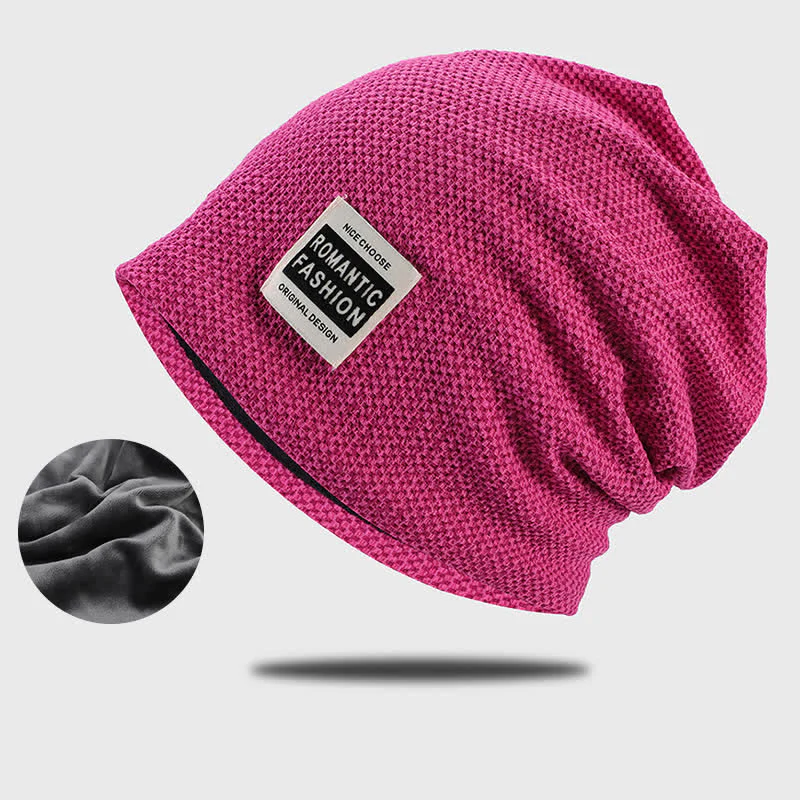 Casual Brimless Stretchable Beanie Knitted Hat - Image 19