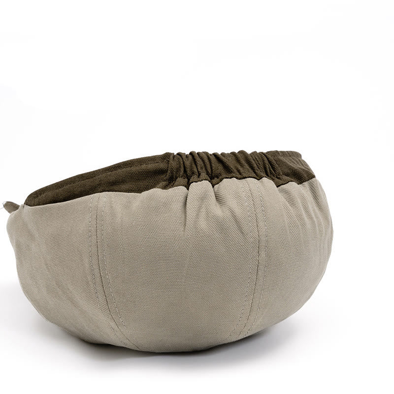 Casual Daily Wear Two-Tone Classic Flat Beret Hat - Image 6