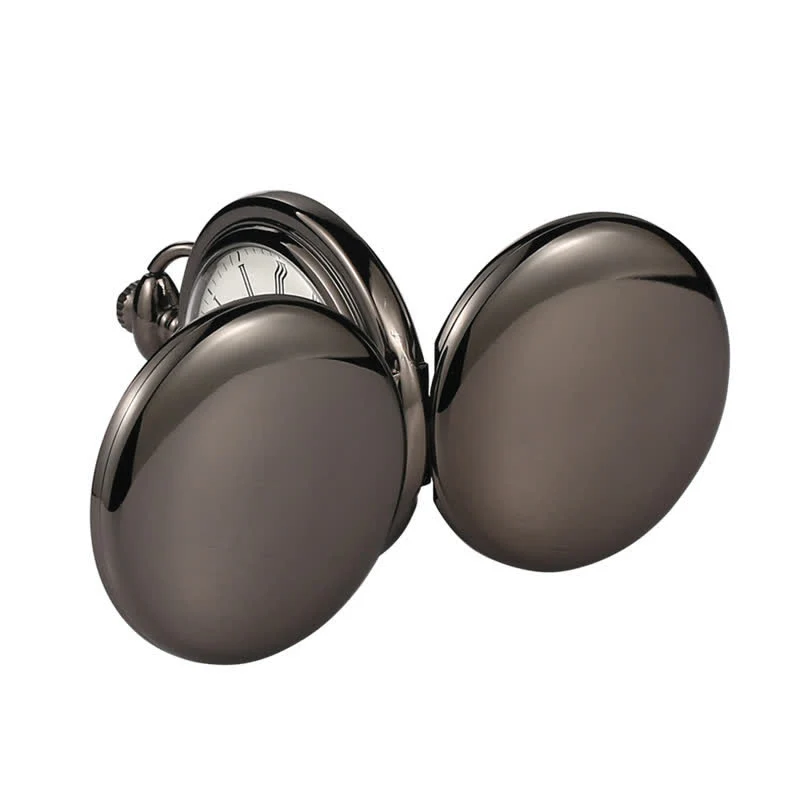 Casual Double Hunter Case Mechanical Pocket Watch - Image 8