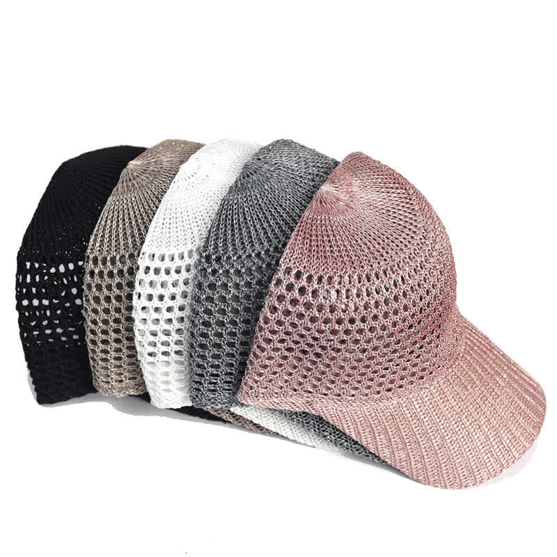 Casual Lightweight Classic Mesh Summer Baseball Cap - Image 2