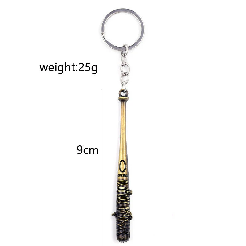 Chic Barbed Baseball Bat Pendant Keychain - Image 6