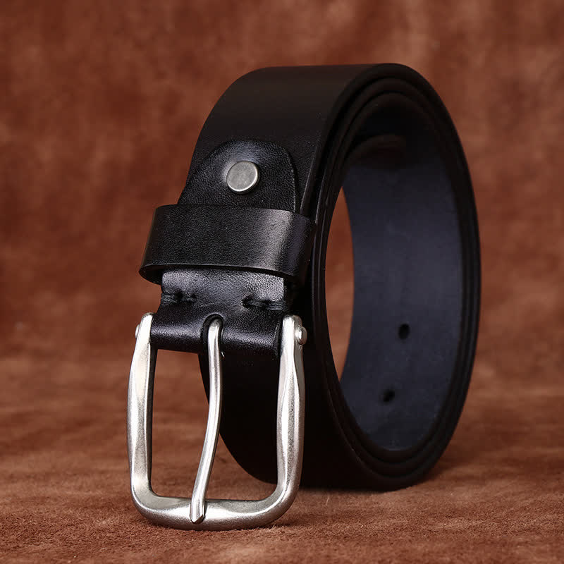 Classic Beaded Embellishments Trendy Leather Belt - Image 8