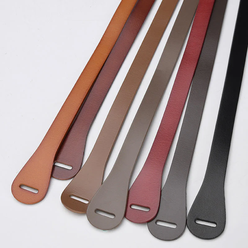 Classical Solid Color Knot Belt Decorative Leather Belt - Image 12
