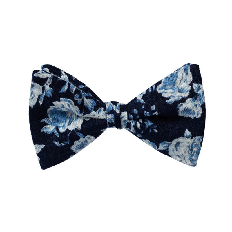 Clearance: Men's Graphic Floral Wedding Bow Tie