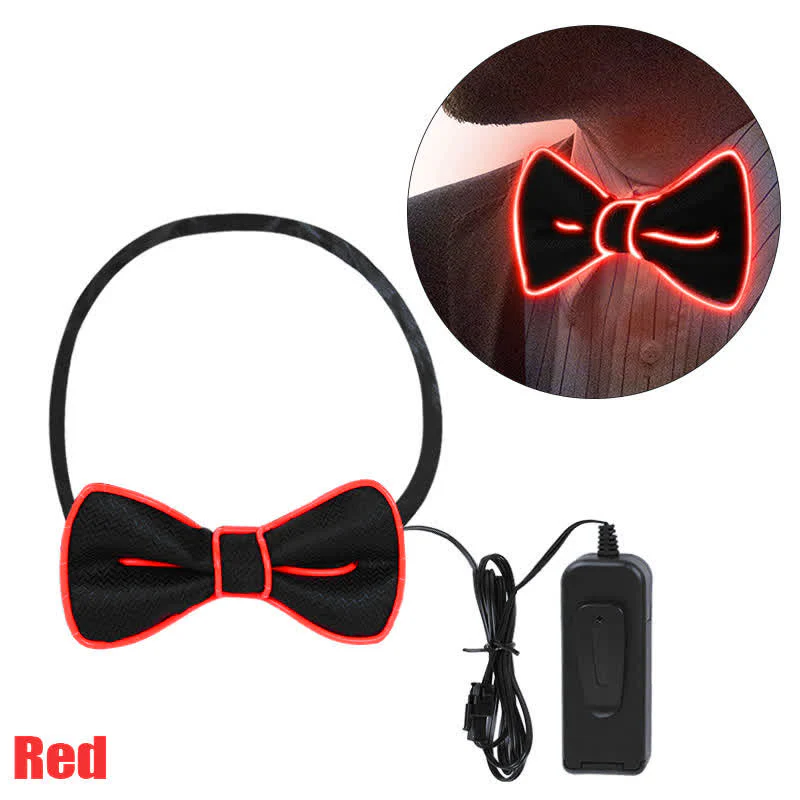 Clearance: Men's LED Luminous Glowing Bow Tie - Image 2