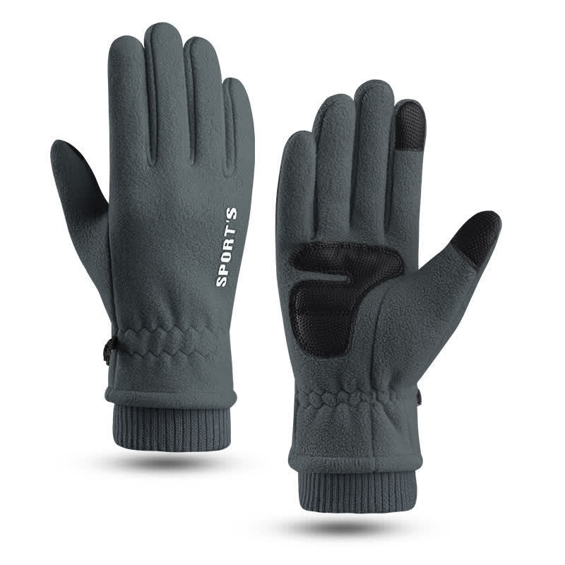 Cold Weather Thickened Fuzzy Elastic Cuff Gloves - Image 3