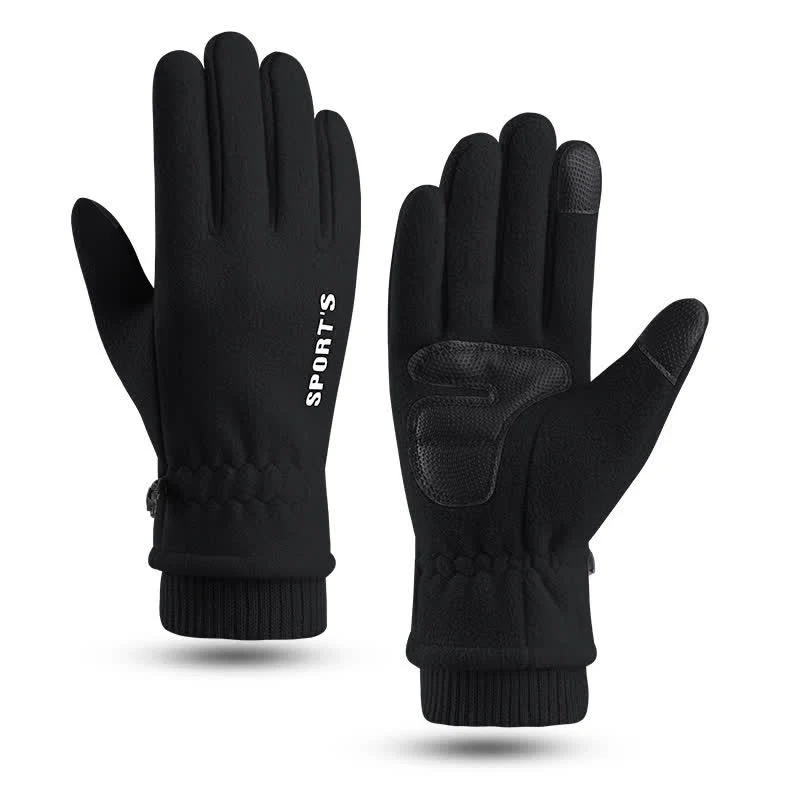 Cold Weather Thickened Fuzzy Elastic Cuff Gloves - Image 6