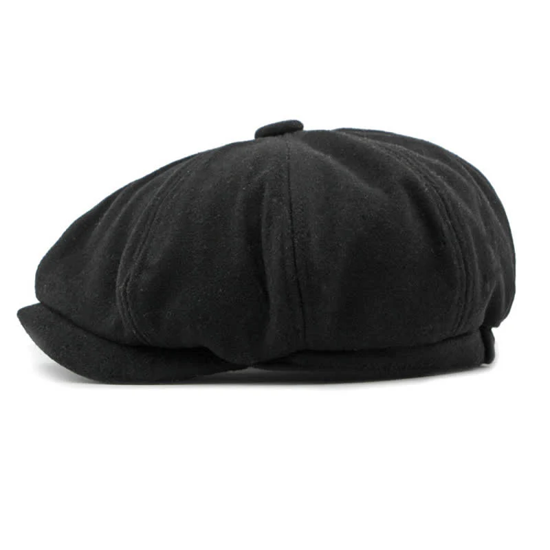 Color Matching Fashion Stitching Newsboy Beret Hat - Image 11